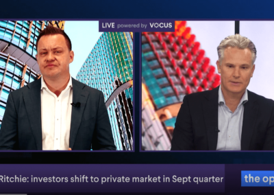 PrimaryMarkets CEO Marcus Richie appears on Ausbiz to discuss recent increase in activity in private markets